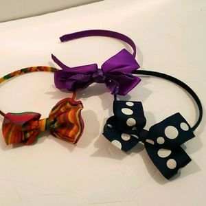 ❤Bundle of 3 bow tiara N:2 pre-loved